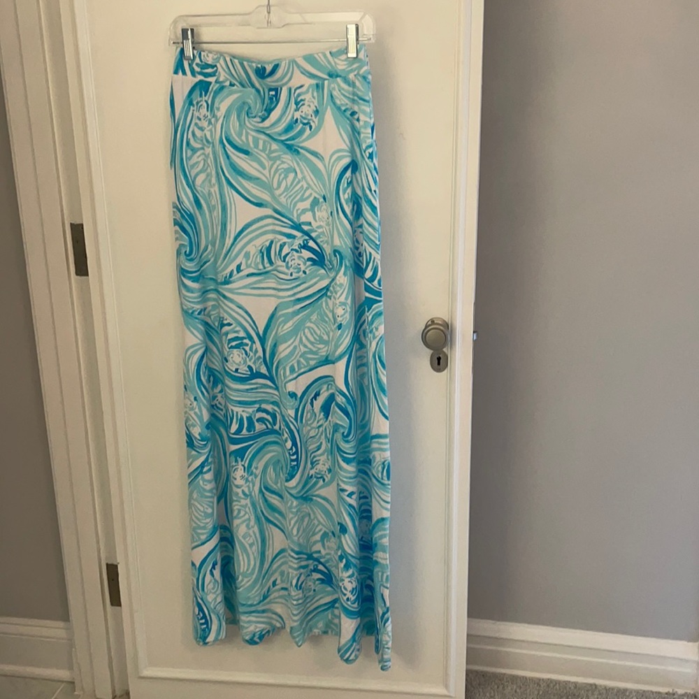 LILLY PULITZER maxi skirt size XS